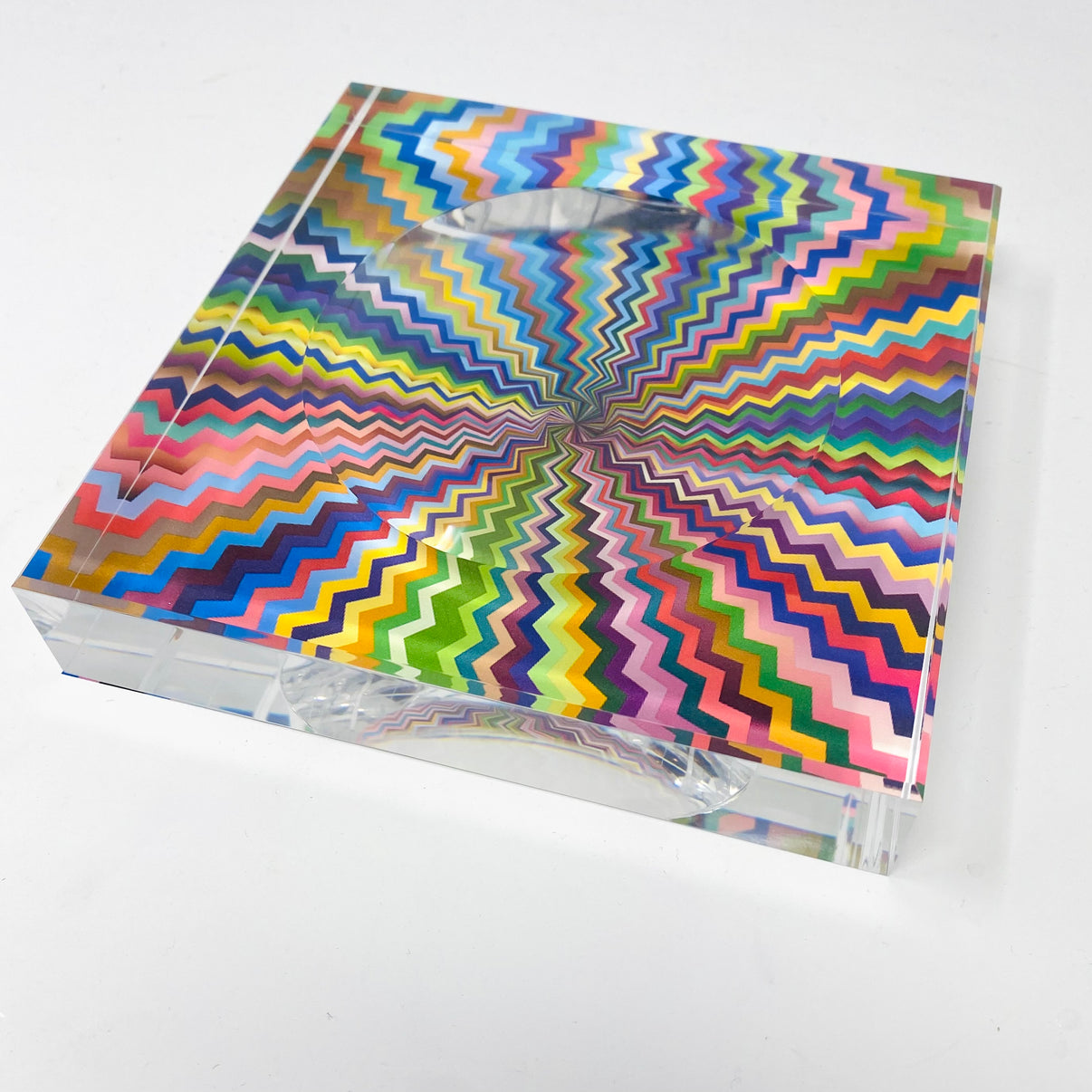 Guys N Gals - Abstract Acrylic Block Candy Dish Catchall