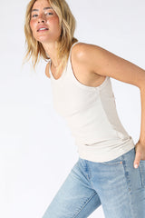 Perfect White Tee - Women - Annie Recycled Tank