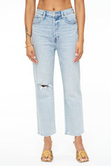 PISTOLA - Women - Rainer Distressed Cassie Crop Super High Rise Straight