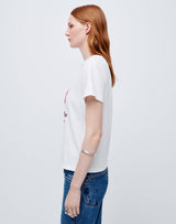 Re/Done - Women - Classic Tee Allergic To Morning
